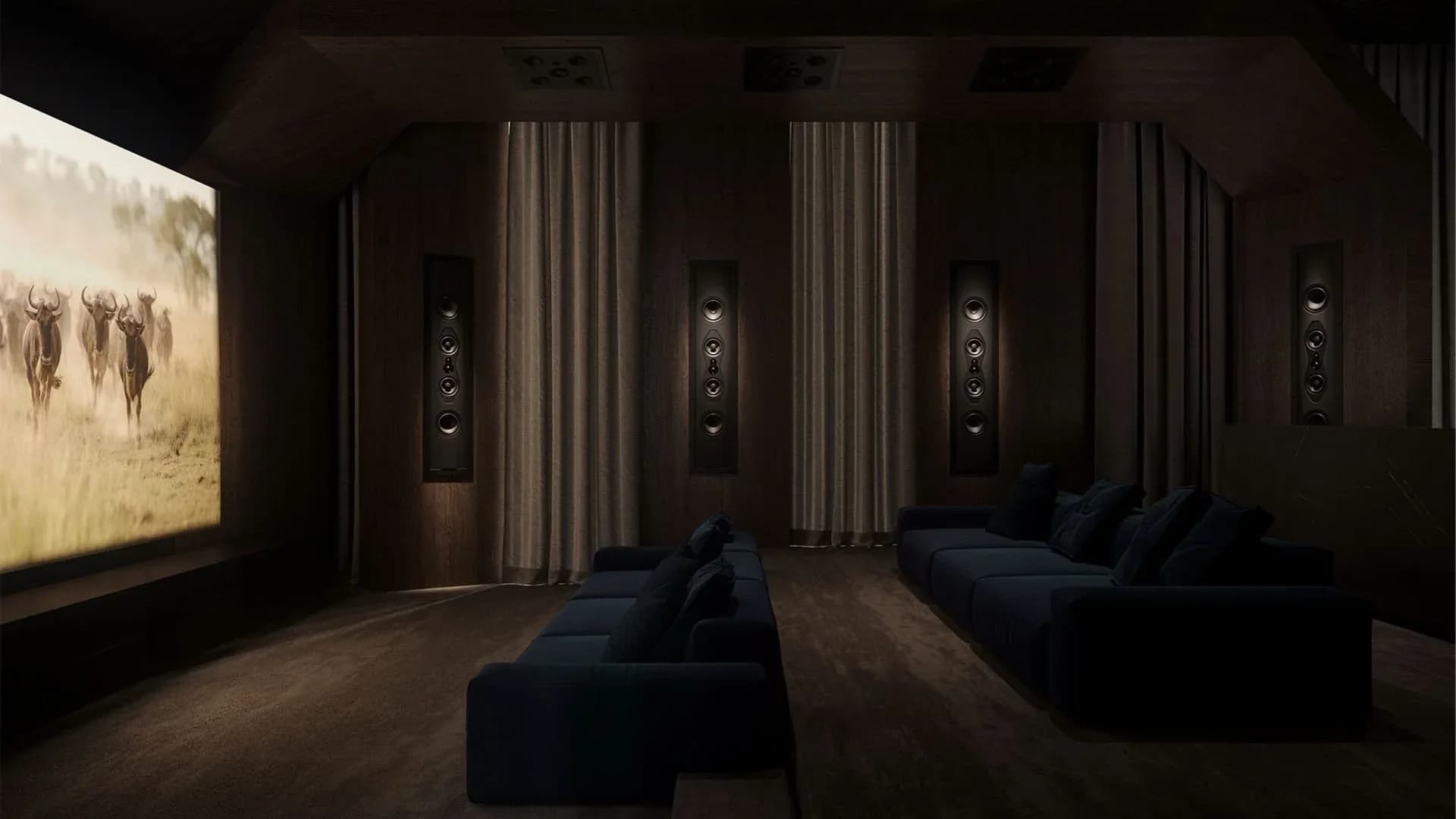 Private cinema — ambiente